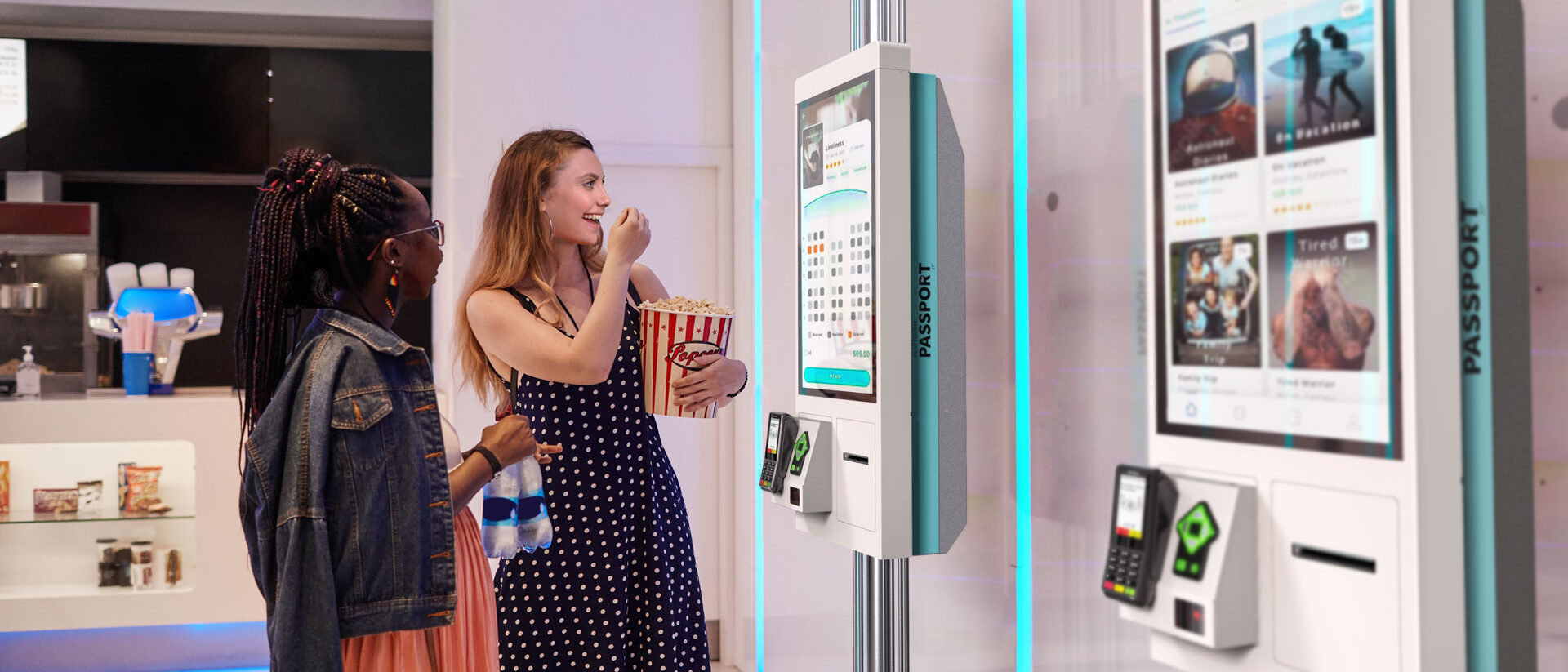 Passport 27 in Cinemas as Self Ordering & Ticketing solution