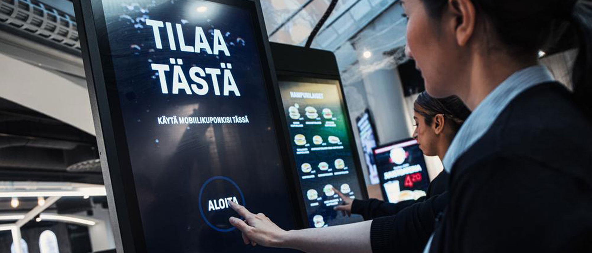 Self Ordering Kiosk gastronomie