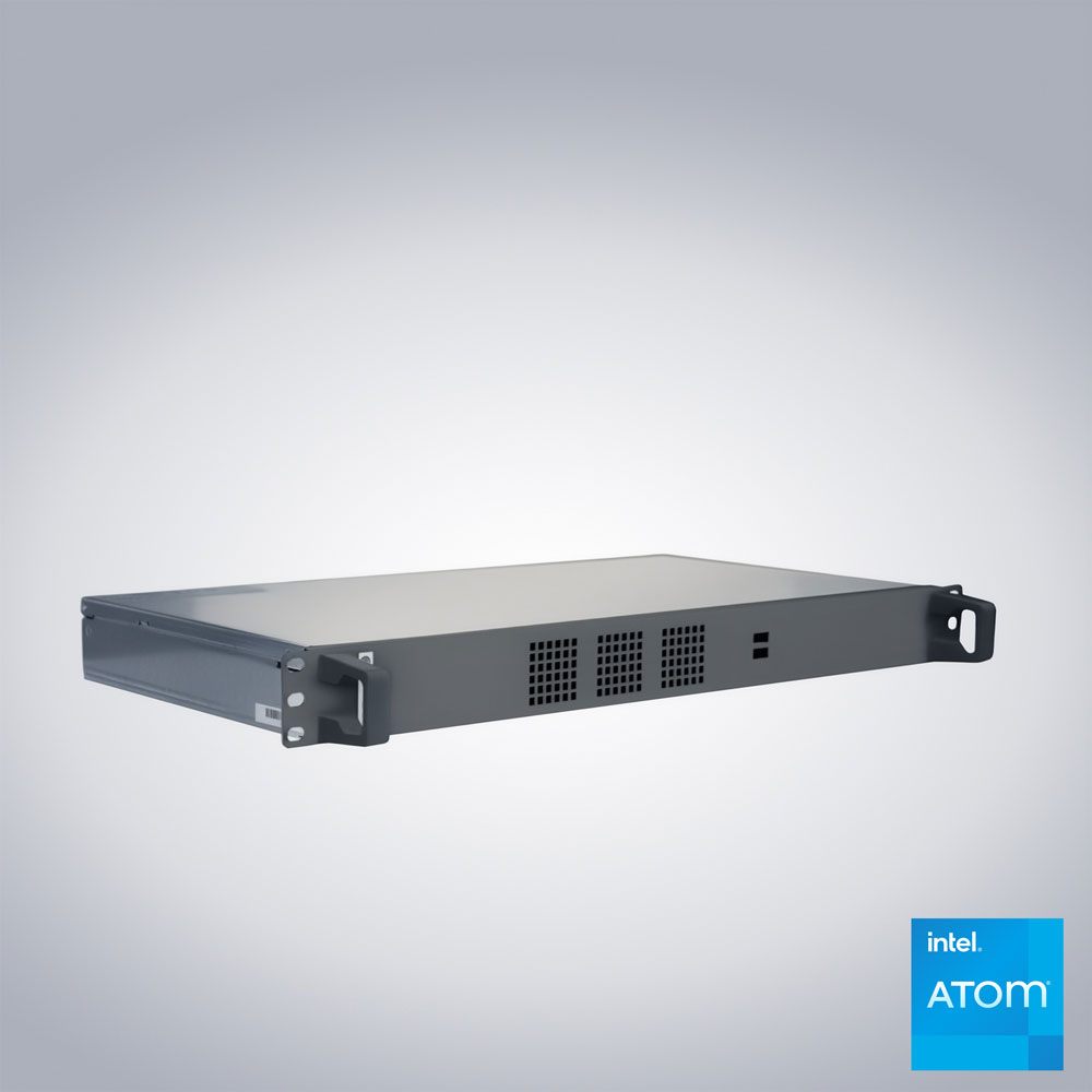 Server mit 1U und 225mm Einbautiefe